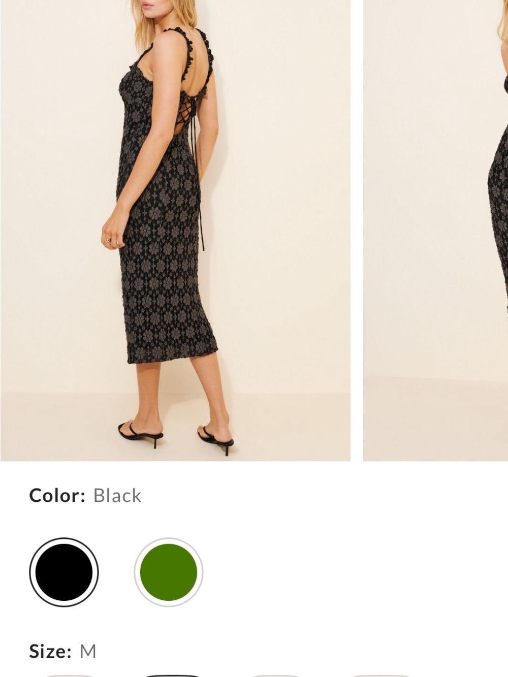 Free People Lucinda lace Midi Dress - Picture 5 of 8